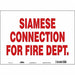 Safety Sign 10 in x 14 in Vinyl