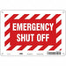 Safety Sign 7 in x 10 in Aluminum