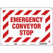 Safety Sign 10 in x 14 in Aluminum
