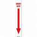 Safety Sign 24 in x 4 in Vinyl