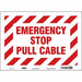 Safety Sign 10 in x 14 in Vinyl