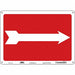 Safety Sign 10 in x 14 in Polyethylene
