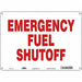 Safety Sign 10 in x 14 in Aluminum