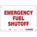 Safety Sign 7 in x 10 in Polyethylene