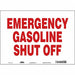 Safety Sign 10 in x 14 in Vinyl