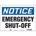Safety Sign 10 in x 14 in Vinyl