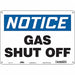 Safety Sign 10 in x 14 in Polyethylene