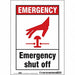 Safety Sign 7 in x 5 in Vinyl