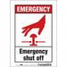 Safety Sign 10 in x 7 in Vinyl