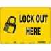Safety Sign 10 inx14 in Aluminum