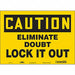 K0102 Safety Sign 10 in x 14 in Vinyl