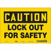 Safety Sign 7 inx10 in Vinyl