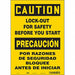 Safety Sign 14 inx10 in Vinyl