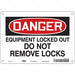 Safety Sign 7 in x 10 in Aluminum