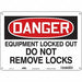Safety Sign 10 inx14 in Aluminum
