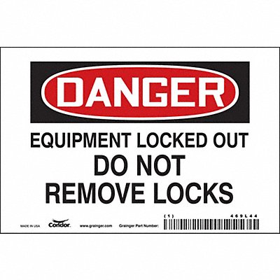 Safety Sign 4 in x 6 in Magnetic Vinyl