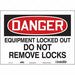 Safety Sign 10 in x 14 in Vinyl