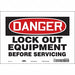 Safety Sign 7 inx10 in Vinyl
