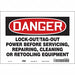 Safety Sign 10 inx14 in Vinyl