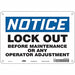 Safety Sign 7 in x 10 in Polyethylene