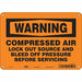 Safety Sign 7 inx10 in Polyethylene