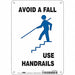Safety Sign 10 inx7 in Polyethylene