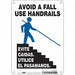 Safety Sign 10 inx7 in Aluminum