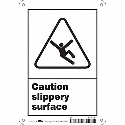 Safety Sign 10 inx7 in Aluminum