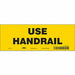 Safety Sign 3.5in x 10in Vinyl