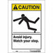 Safety Sign 10 inx7 in Vinyl