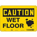 Safety Sign 7 in x 10 in Aluminum