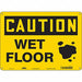 Safety Sign 10 inx14 in Aluminum