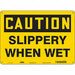 Safety Sign 10 inx14 in Aluminum