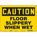 Safety Sign 10 inx14 in Aluminum