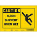 K1375 Safety Sign 7 inx10 in Vinyl