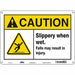 Safety Sign 10 in x 14 in Aluminum