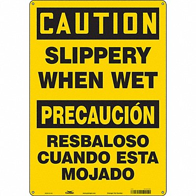 Safety Sign 20 in x 14 in Aluminum