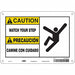 Safety Sign 7 inx10 in Polyethylene