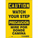Safety Sign 10 inx7 in Vinyl