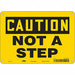 Safety Sign 7 in x 10 in Aluminum