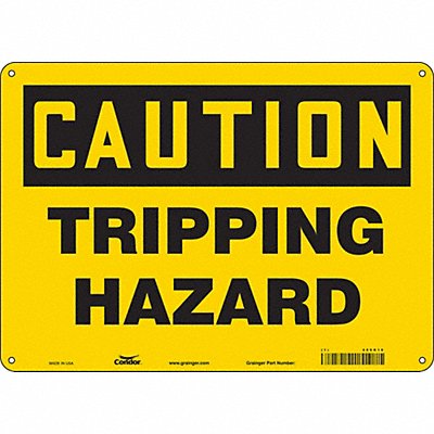 K1397 Safety Sign 10 inx14 in Aluminum