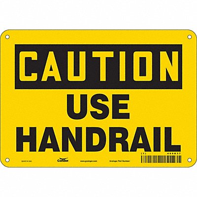 K1400 Safety Sign 7 in x 10 in Aluminum