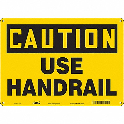 K1400 Safety Sign 10 inx14 in Aluminum