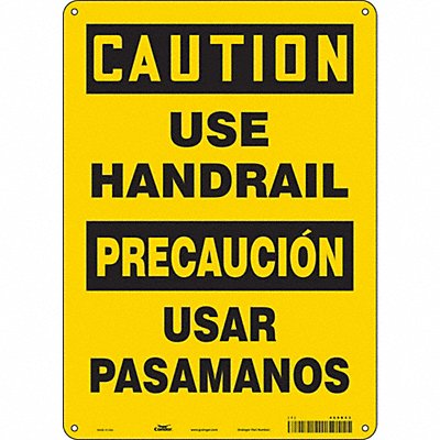 Safety Sign 14 inx10 in Aluminum