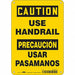 Safety Sign 10 inx7 in Polyethylene