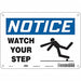 Safety Sign 7 inx10 in Polyethylene