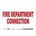 Safety Sign 5 in x 7 in Vinyl