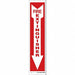 J7050 Safety Sign 18 in x 4 in Vinyl