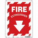 Safety Sign 14 in x 10 in Aluminum