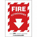 Safety Sign 7 in x 5 in Vinyl